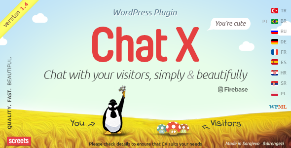 Chat X - WordPress Chat plugin for Sales & Support