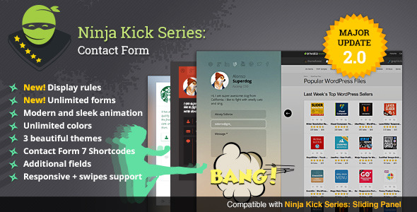 Ninja Kick: WordPress Contact Form